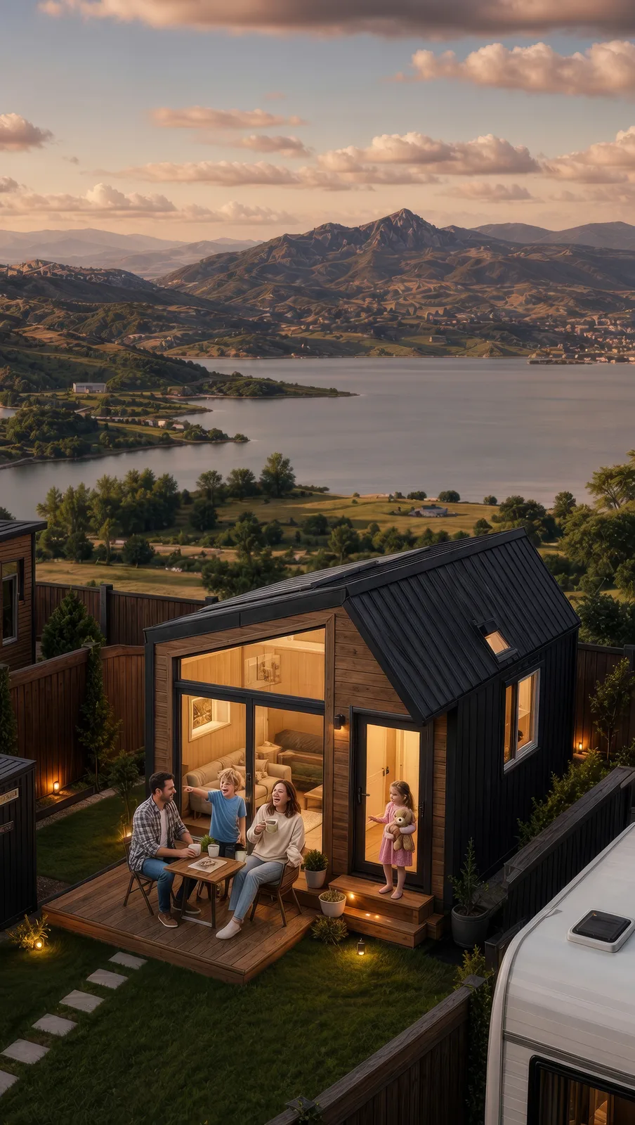 Vertex Boğaziçi — Bodrum Boğaziçi'nde göl manzaralı yerleşim projesi