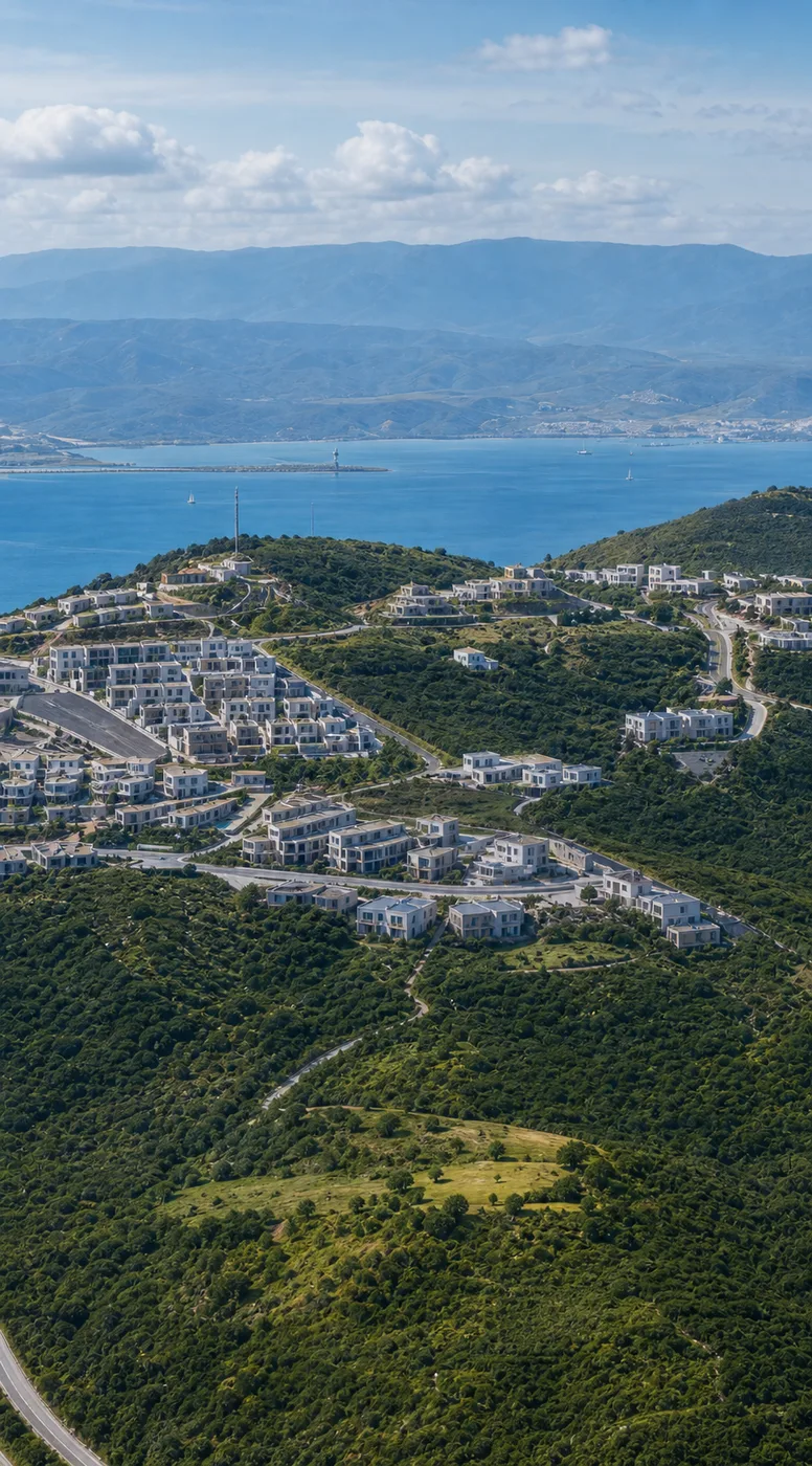 Vertex Boğaziçi — 58 seçkin parselin konumu ve çevresi
